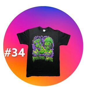 Cheech & Chong Zombies Graphic T-shirt